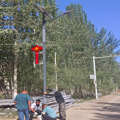 太陽能路燈安裝