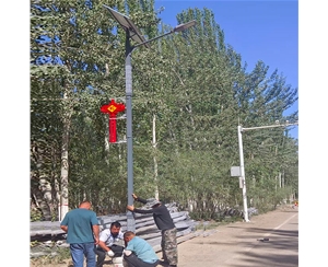 太陽(yáng)能路燈安裝